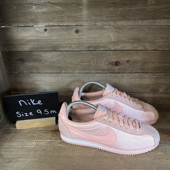 Nike Shoes - Womens Nike Classic Cortez Pink Coral Stardust Shoes Sneakers Size 9.5 M GUC